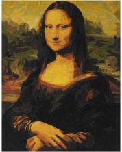 Комплект за рисуване по номера Grafix - Mona Lisa